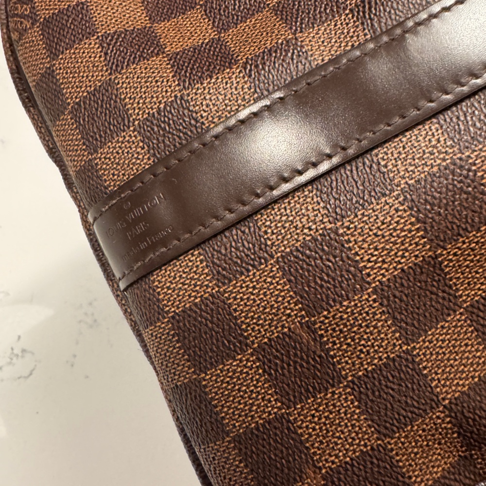 Louis Vuitton Keepall Bandouliere Bag Damier Ebene 45 - Picture 11 of 16
